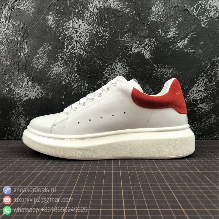 Alexander McQueen Sole Women Sneakers 37681 White&Red